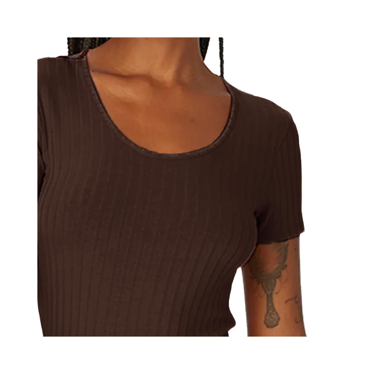 Blusa Malwee De Malha M/M 50615 Chocolate Blusa Malwee De Malha M/M 50615 Chocolate