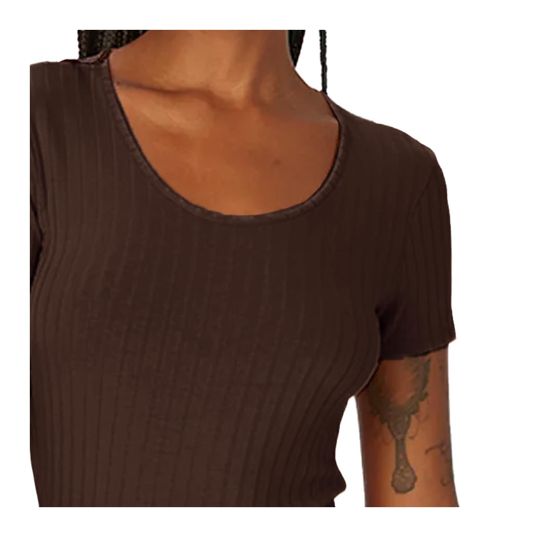 Blusa Malwee De Malha M/M 50615 Chocolate Blusa Malwee De Malha M/M 50615 Chocolate