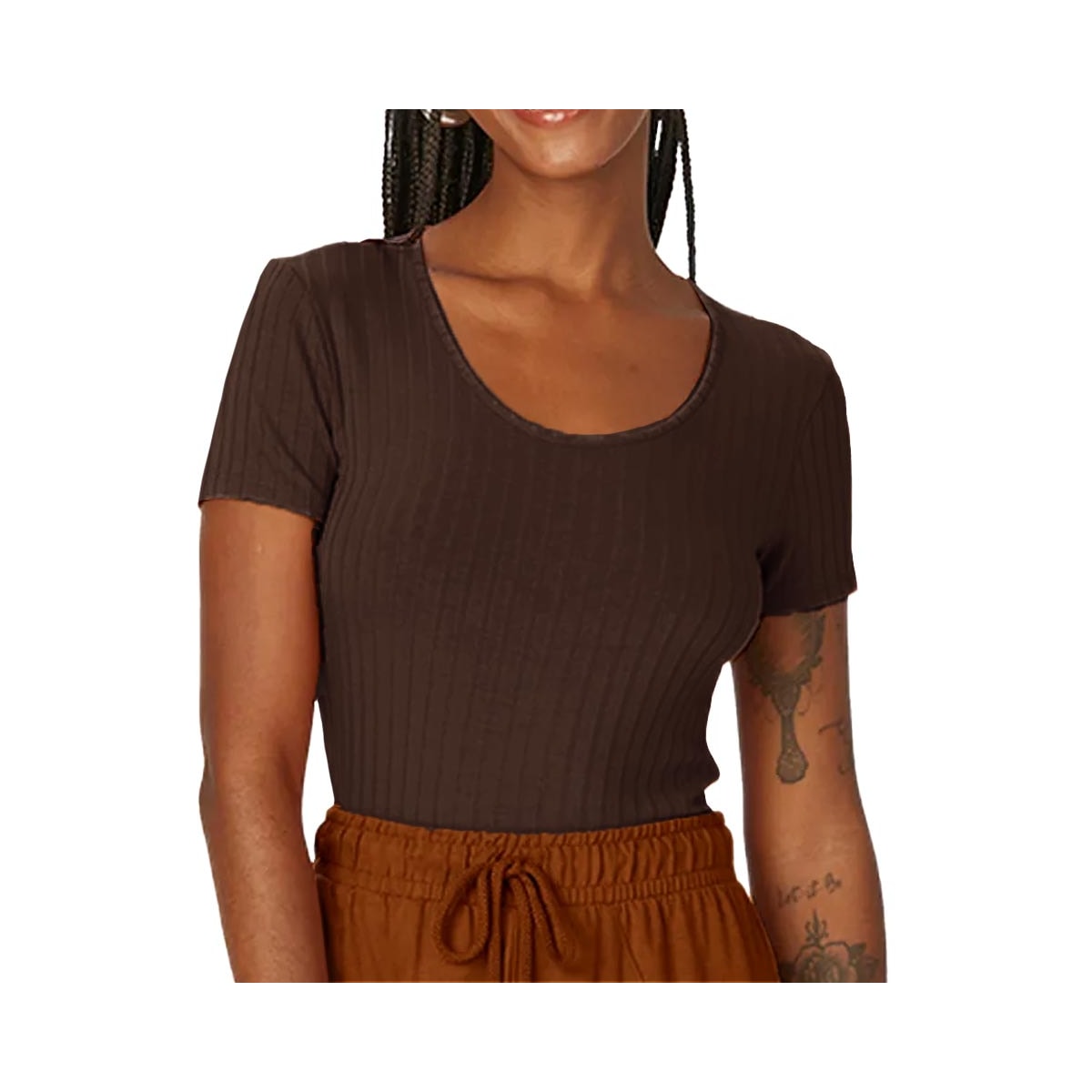 Blusa Malwee De Malha M/M 50615 Chocolate Blusa Malwee De Malha M/M 50615 Chocolate