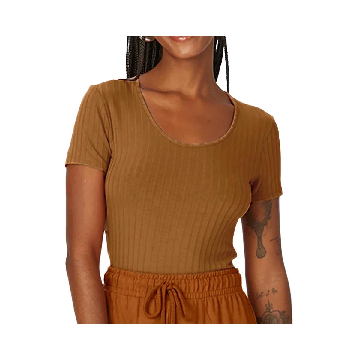 Blusa Malwee De Malha M/M 50615 Ferrugem Blusa Malwee De Malha M/M 50615 Ferrugem