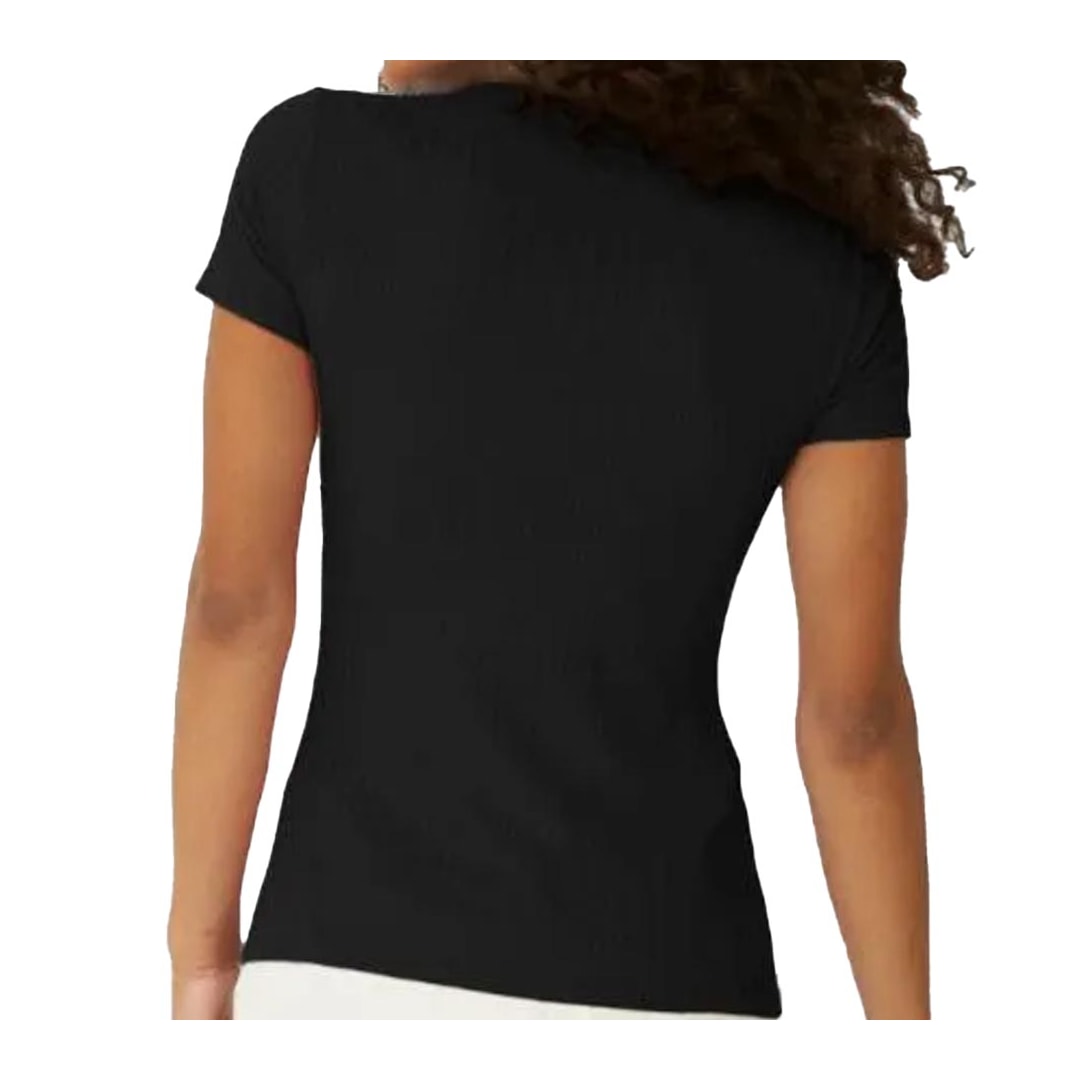 Blusa Malwee De Malha M/M 50615 Preto