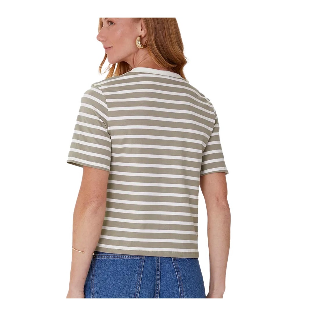 Blusa Malwee De Malha M/M Mlw.188 128685 Creme