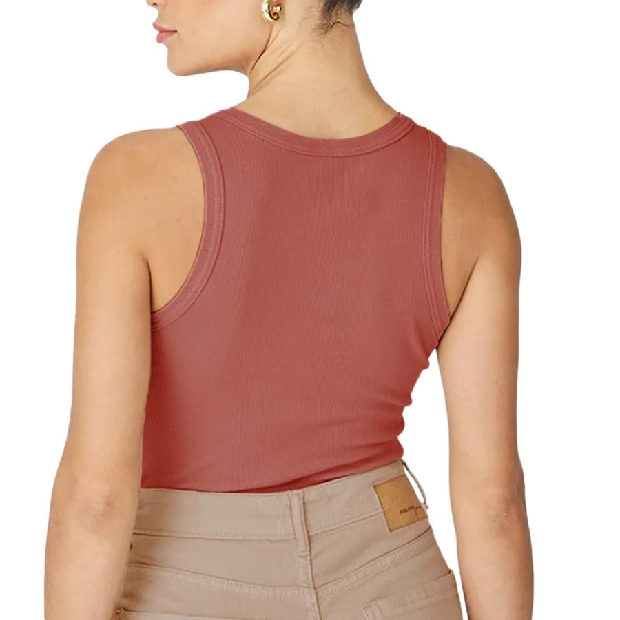 Blusa Malwee De Malha Sem Manga 119205 Goiaba Blusa Malwee De Malha Sem Manga 119205 Goiaba
