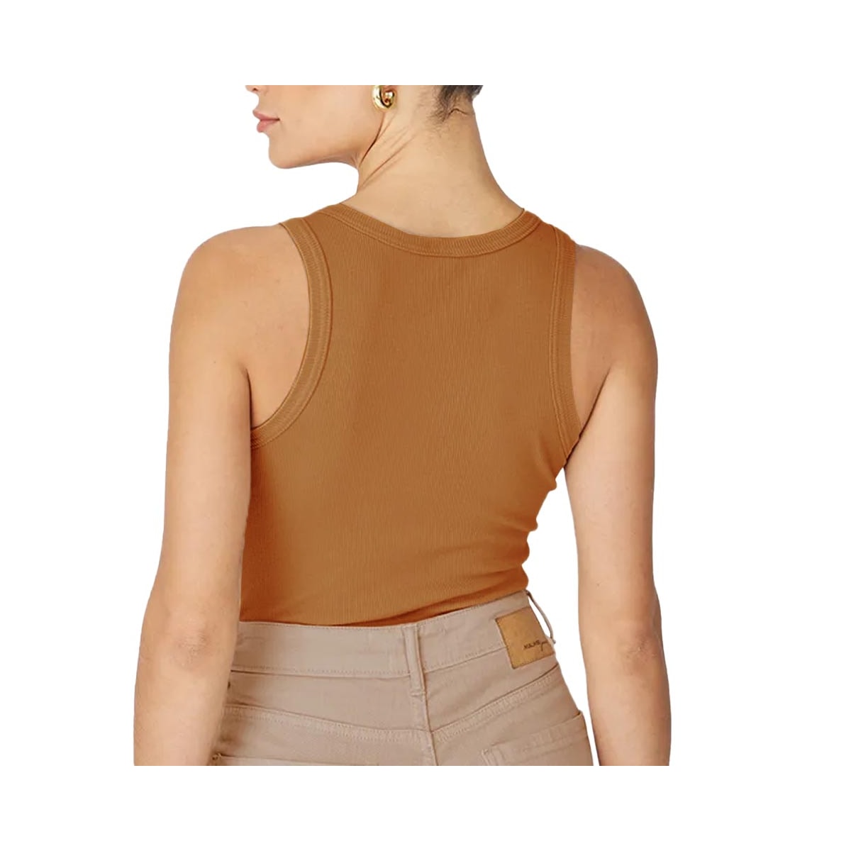 Blusa Malwee De Malha Sem Manga 119205 Mel