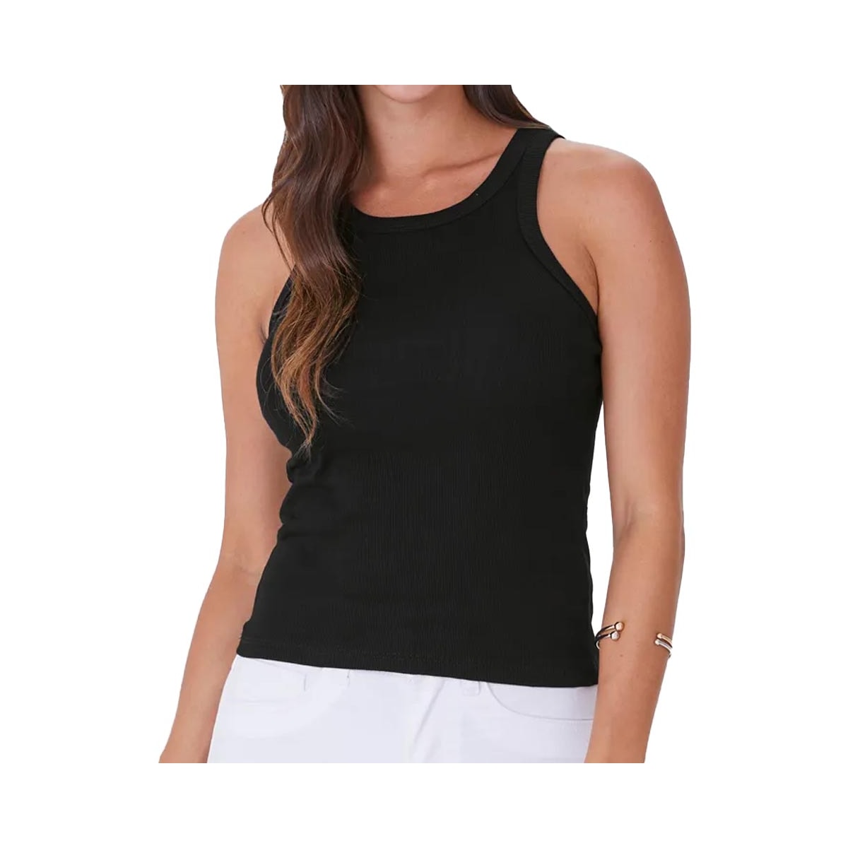 Blusa Malwee De Malha Sem Manga 119205 Preto Blusa Malwee De Malha Sem Manga 119205 Preto