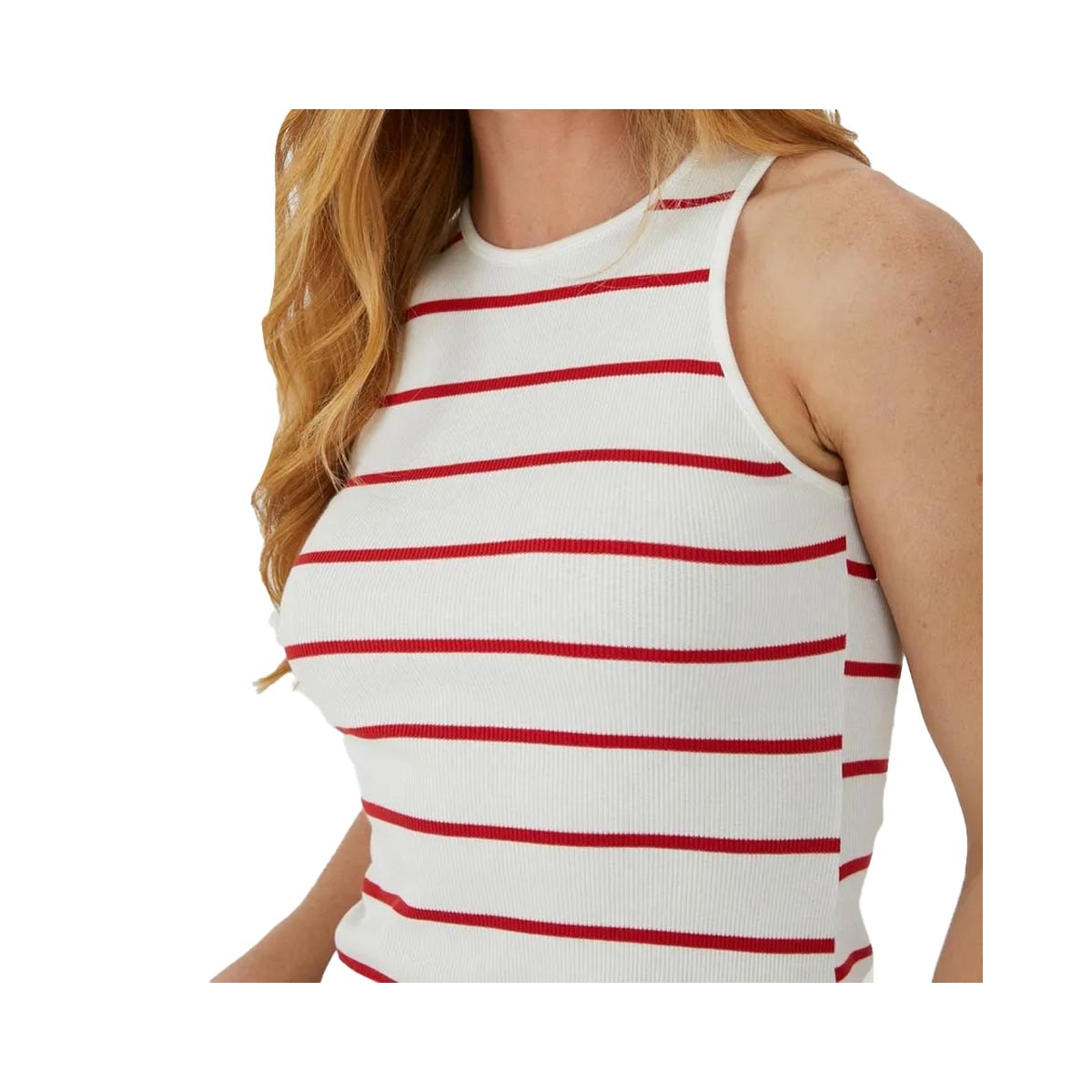 Blusa Malwee De Malha Sem Manga 123841 Manteiga Blusa Malwee De Malha Sem Manga 123841 Manteiga