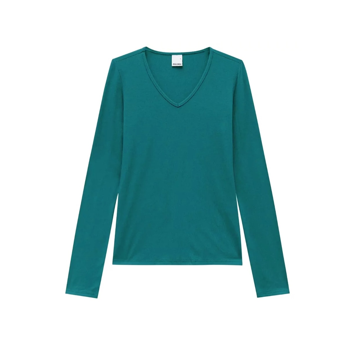 Blusa Malwee Manga Longa 54823 Verde Blusa Malwee Manga Longa 54823 Verde