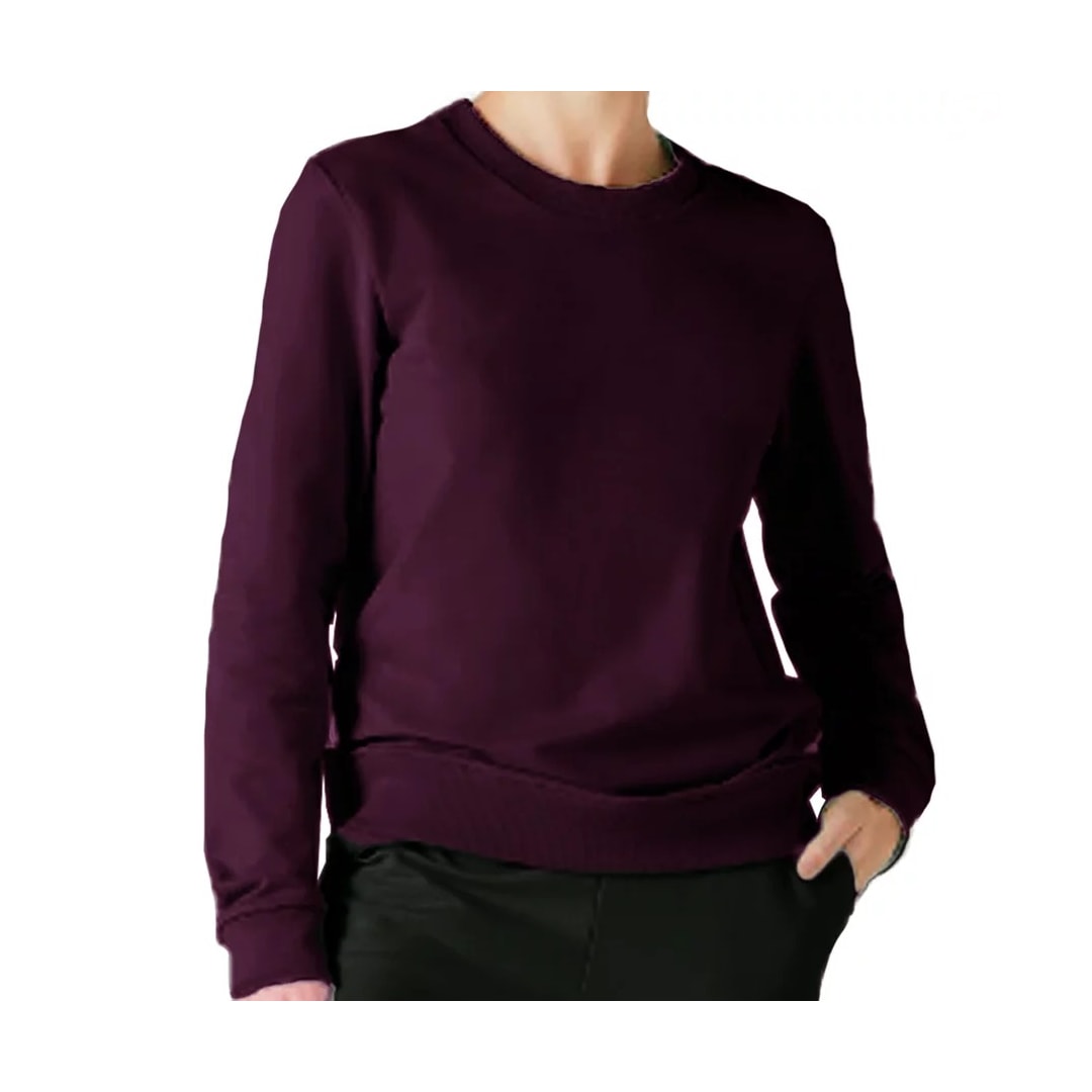 Blusa Malwee Moletom Feminina 26296 Vinho