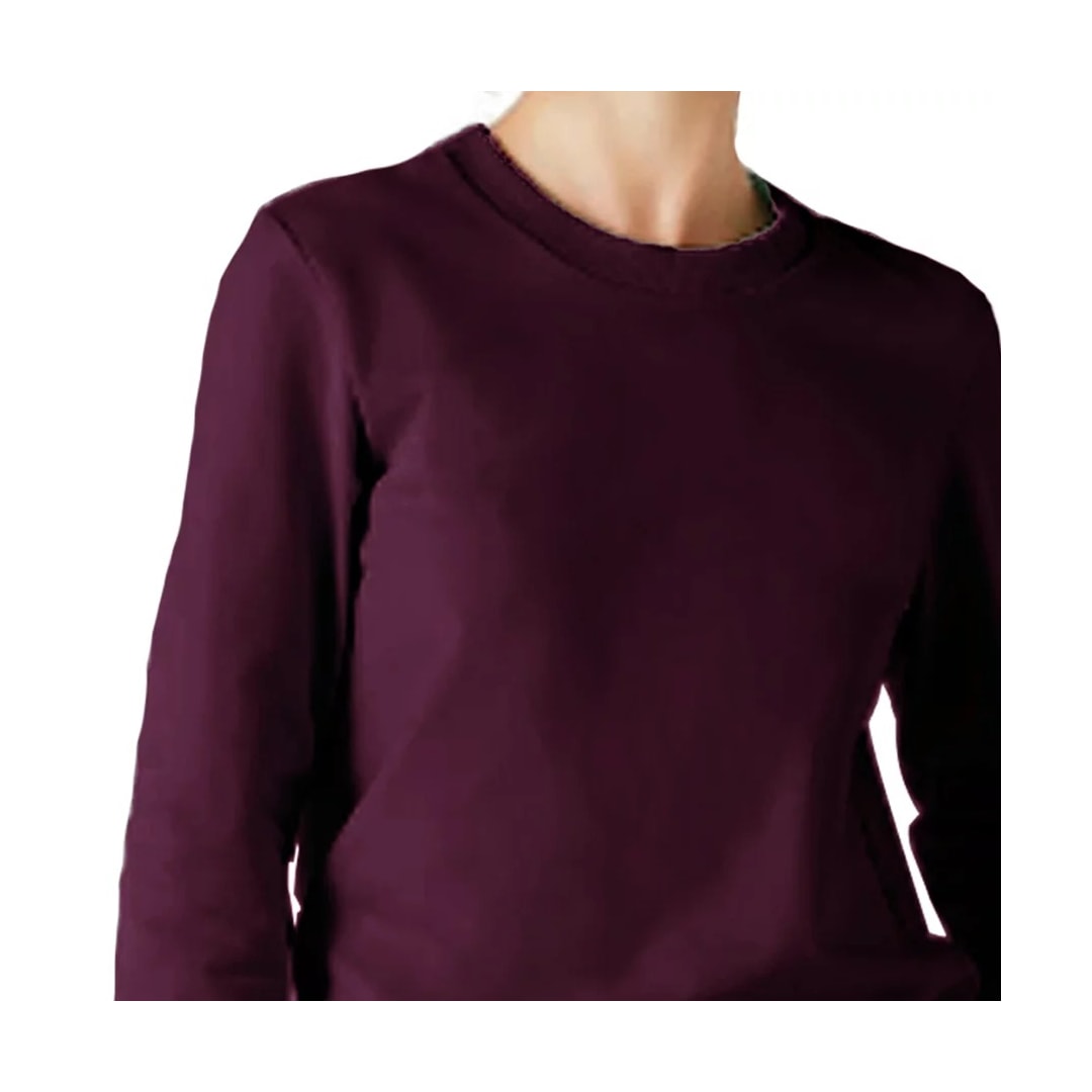 Blusa Malwee Moletom Feminina 26296 Vinho
