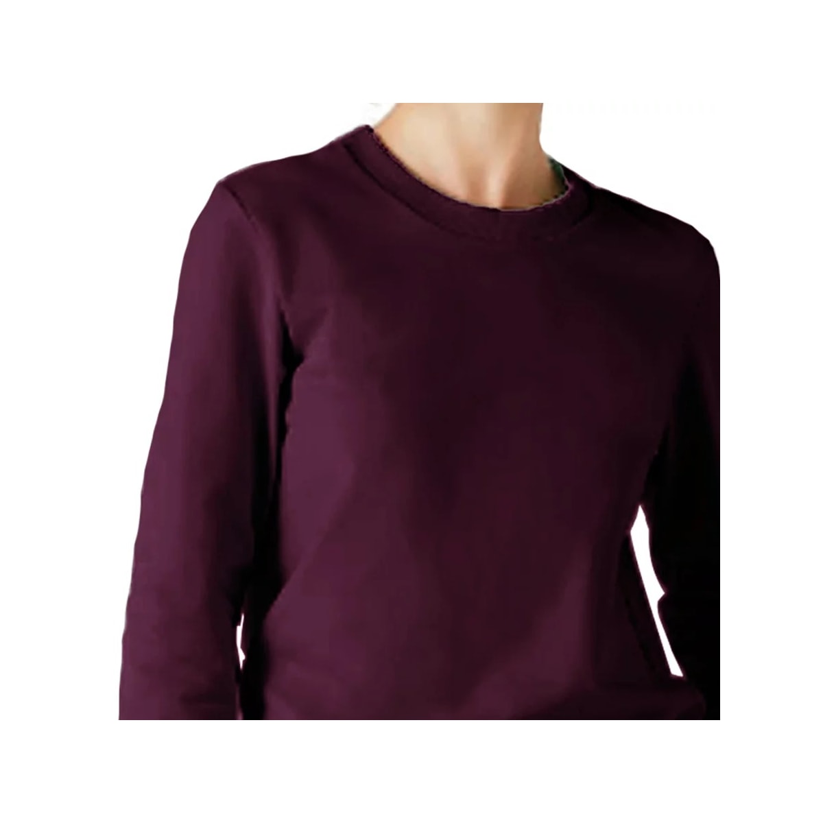 Blusa Malwee Moletom Feminina 26296 Vinho