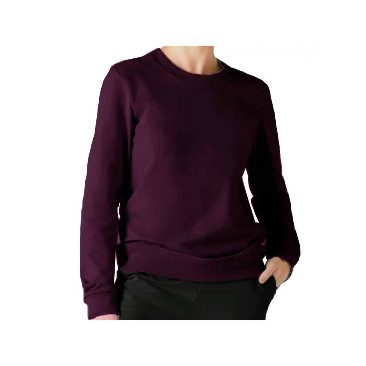 Blusa Malwee Moletom Feminina 26296 Vinho Blusa Malwee Moletom Feminina 26296 Vinho