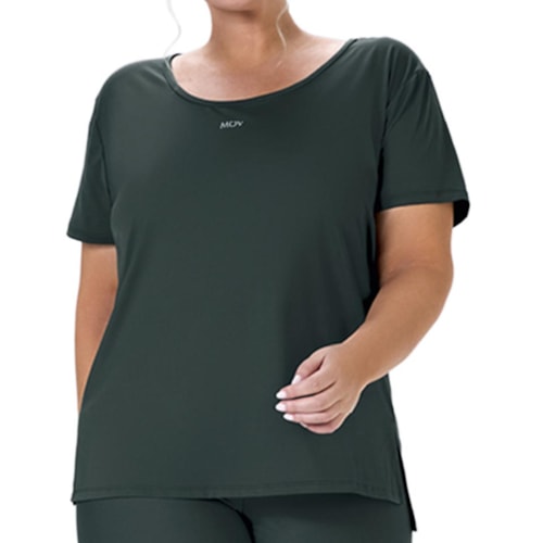Blusa Mov Mc Fluity Fitness V0066 Floresta