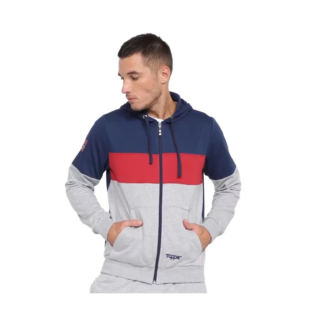 Blusa Topper Masculina Moletom Block 4321060 Marinho/Bordo/Mescla Blusa Topper Masculina Moletom Block 4321060 Marinho/Bordo/Mescla