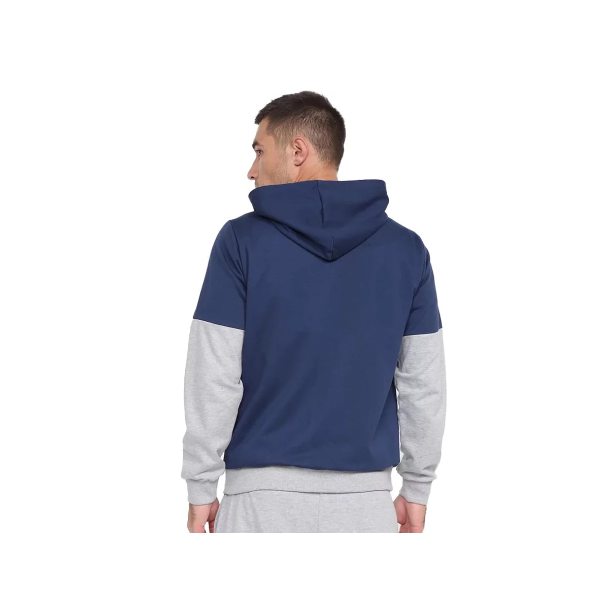 Blusa Topper Masculina Moletom Block 4321060 Marinho/Bordo/Mescla Blusa Topper Masculina Moletom Block 4321060 Marinho/Bordo/Mescla