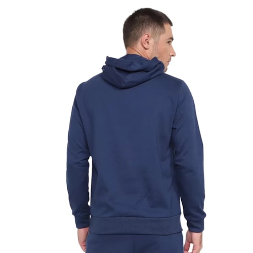 Detalhe - Blusa Topper Masculina Moletom Classic 4321074 Marinho