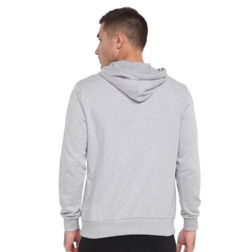 Detalhe - Blusa Topper Masculina Moletom Classic 4321074 Mescla Claro