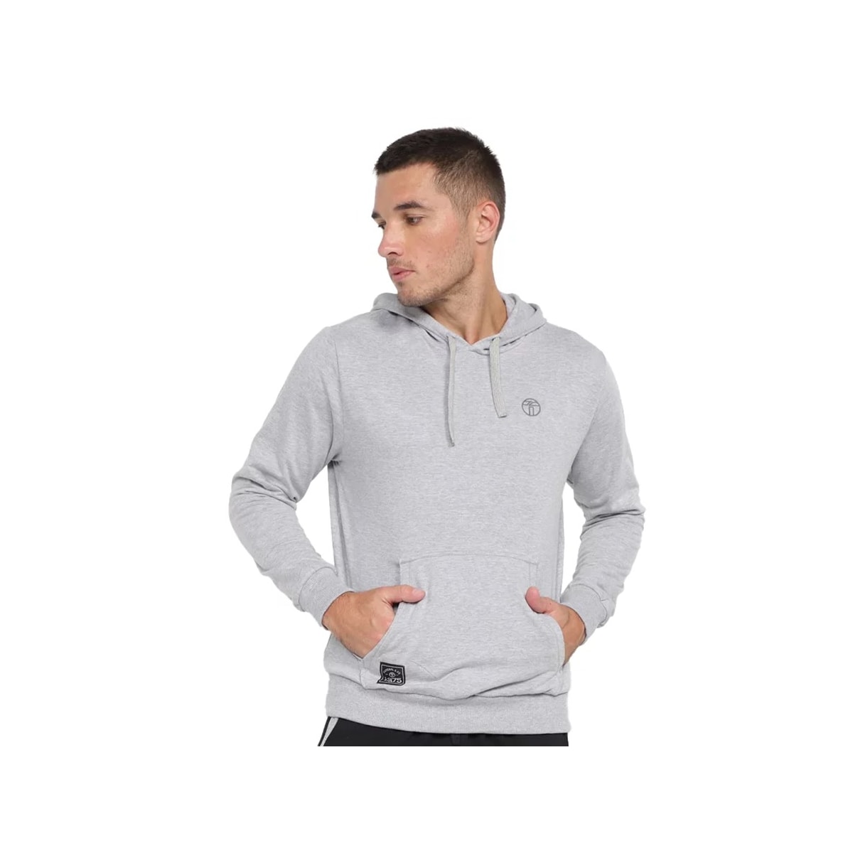 Blusa Topper Masculina Moletom Classic 4321074 Mescla Claro Blusa Topper Masculina Moletom Classic 4321074 Mescla Claro