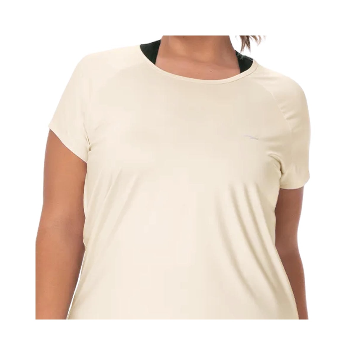 Blusa Zee Rucci Fitness Meia Manga Zr0501-026 Areia