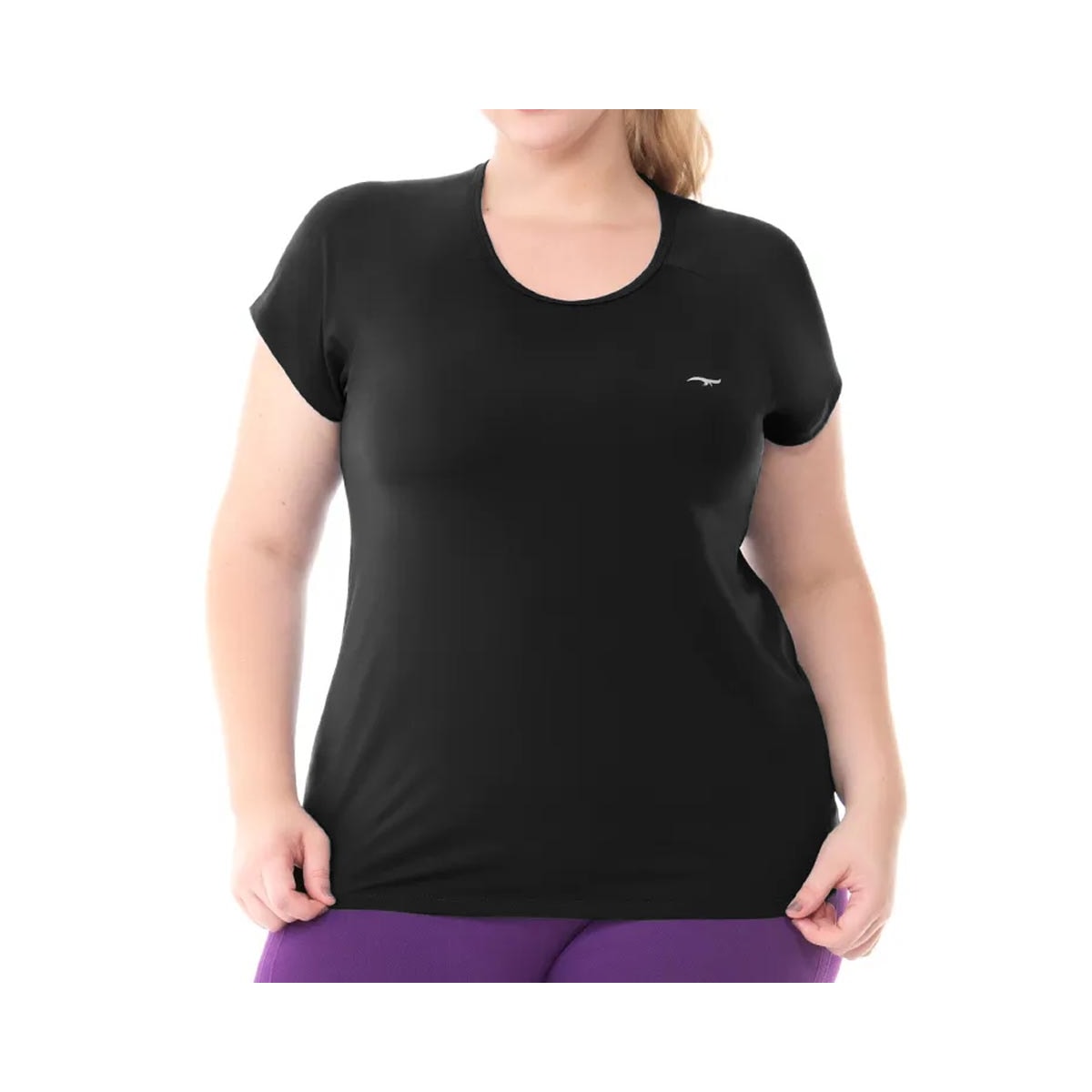 Blusa Zee Rucci Fitness Meia Manga Zr0501-026 Preta Blusa Zee Rucci Fitness Meia Manga Zr0501-026 Preta