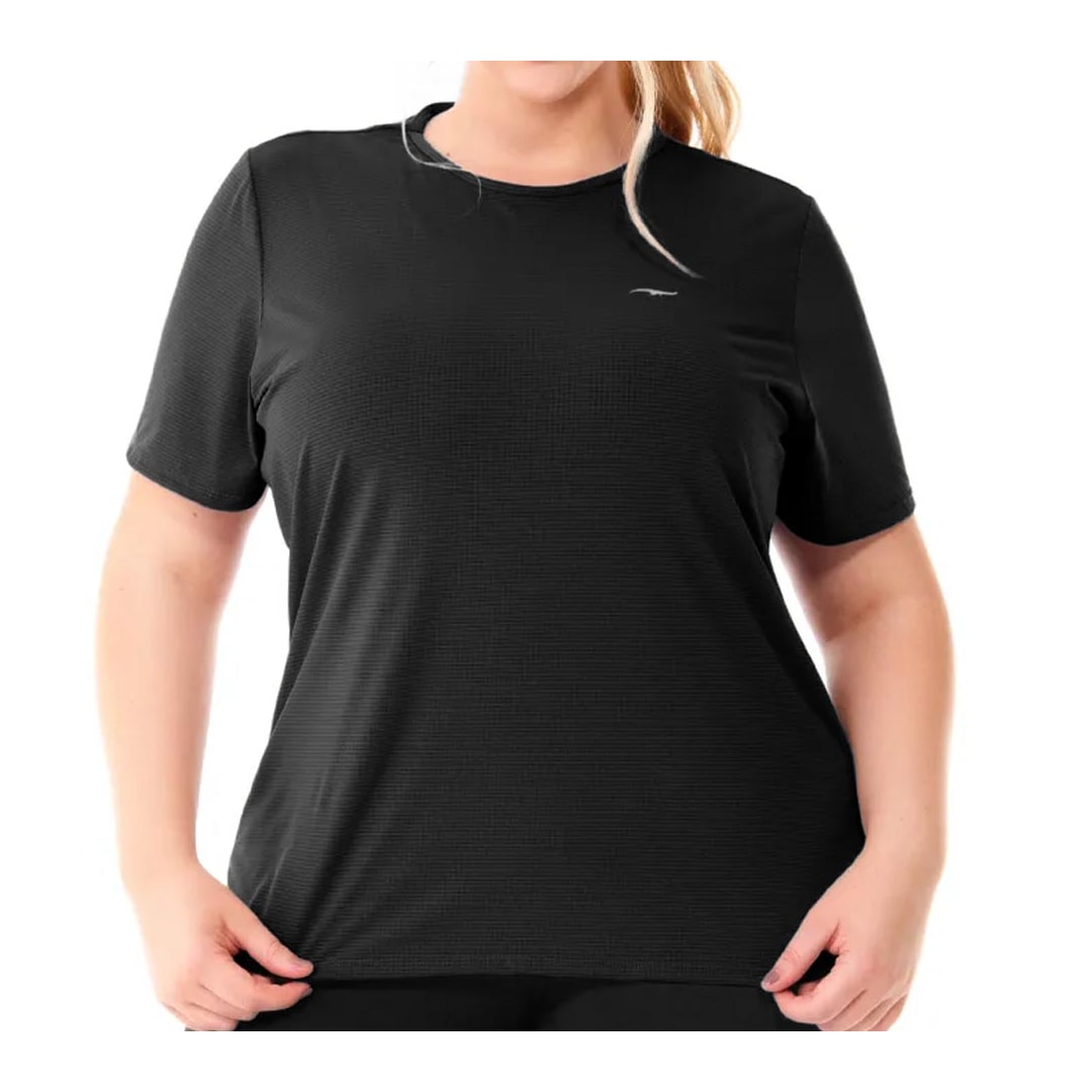 Blusa Zee Rucci Meia Manga Fitness Zr0501-011 Preta Blusa Zee Rucci Meia Manga Fitness Zr0501-011 Preta