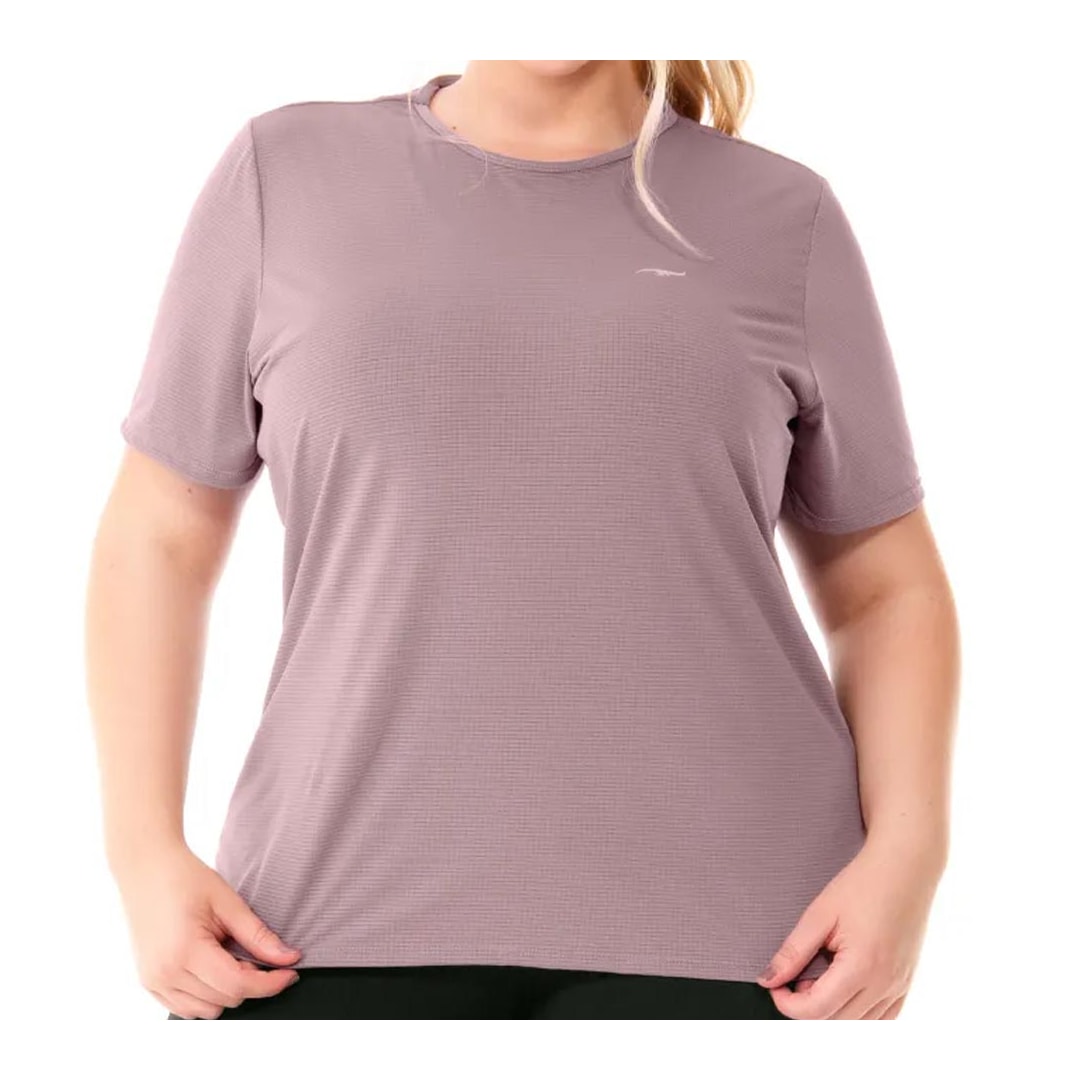 Blusa Zee Rucci Meia Manga Fitness Zr0501-011 Rose Escuro Blusa Zee Rucci Meia Manga Fitness Zr0501-011 Rose Escuro