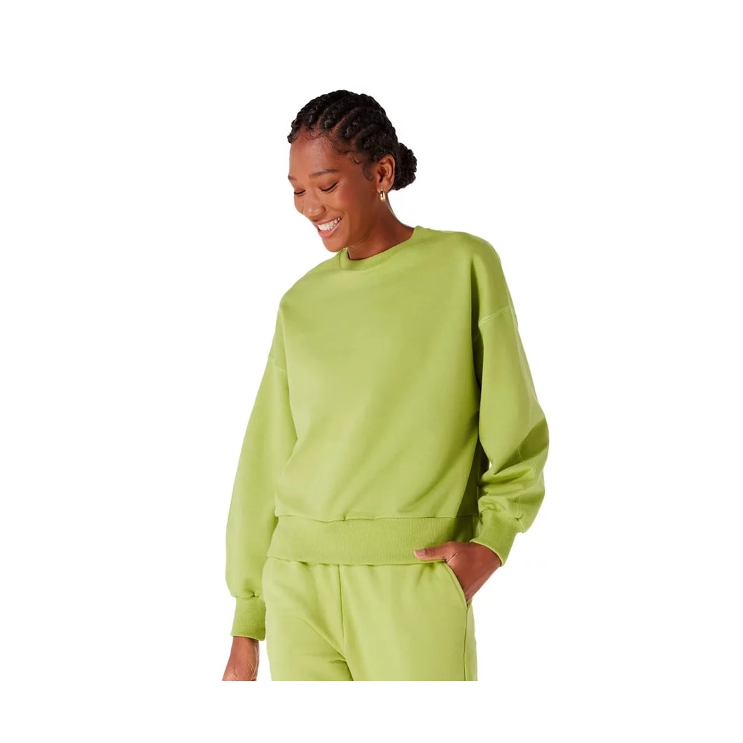 Blusão Hering Moletom Manga Longa 068R Verde Wkxen