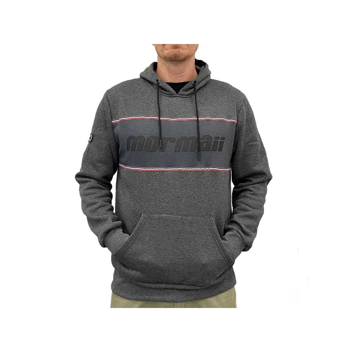 Blusao Mormaii Masculino Moletom 56959 Mescla Chumbo