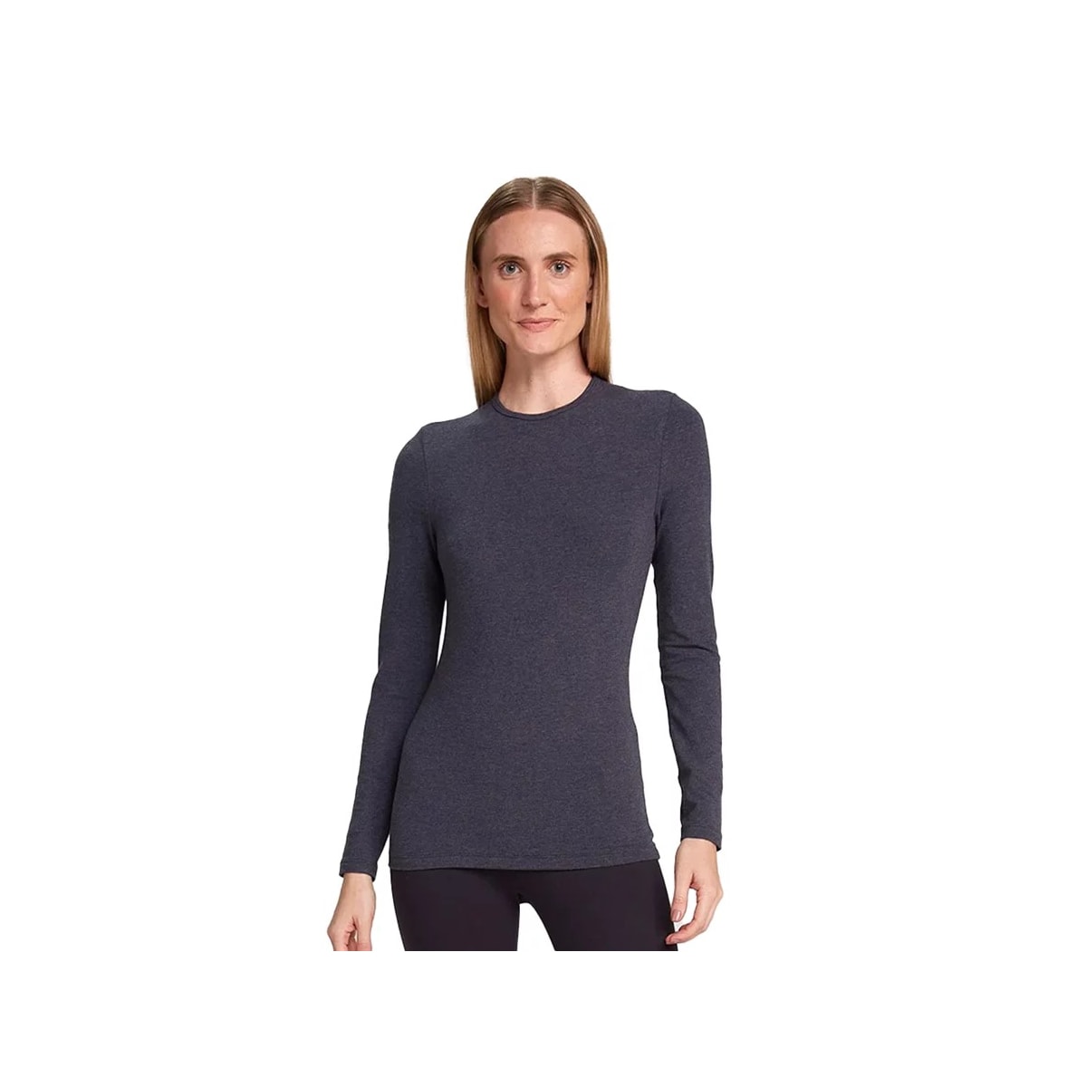 Blusinha Hering Feminina Manga Longa 02Qy Chumbo Blusinha Hering Feminina Manga Longa 02Qy Chumbo