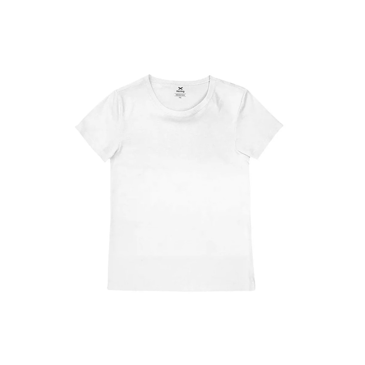 Blusinha Hering Feminina Meia Manga 0241 Branco Blusinha Hering Feminina Meia Manga 0241 Branco