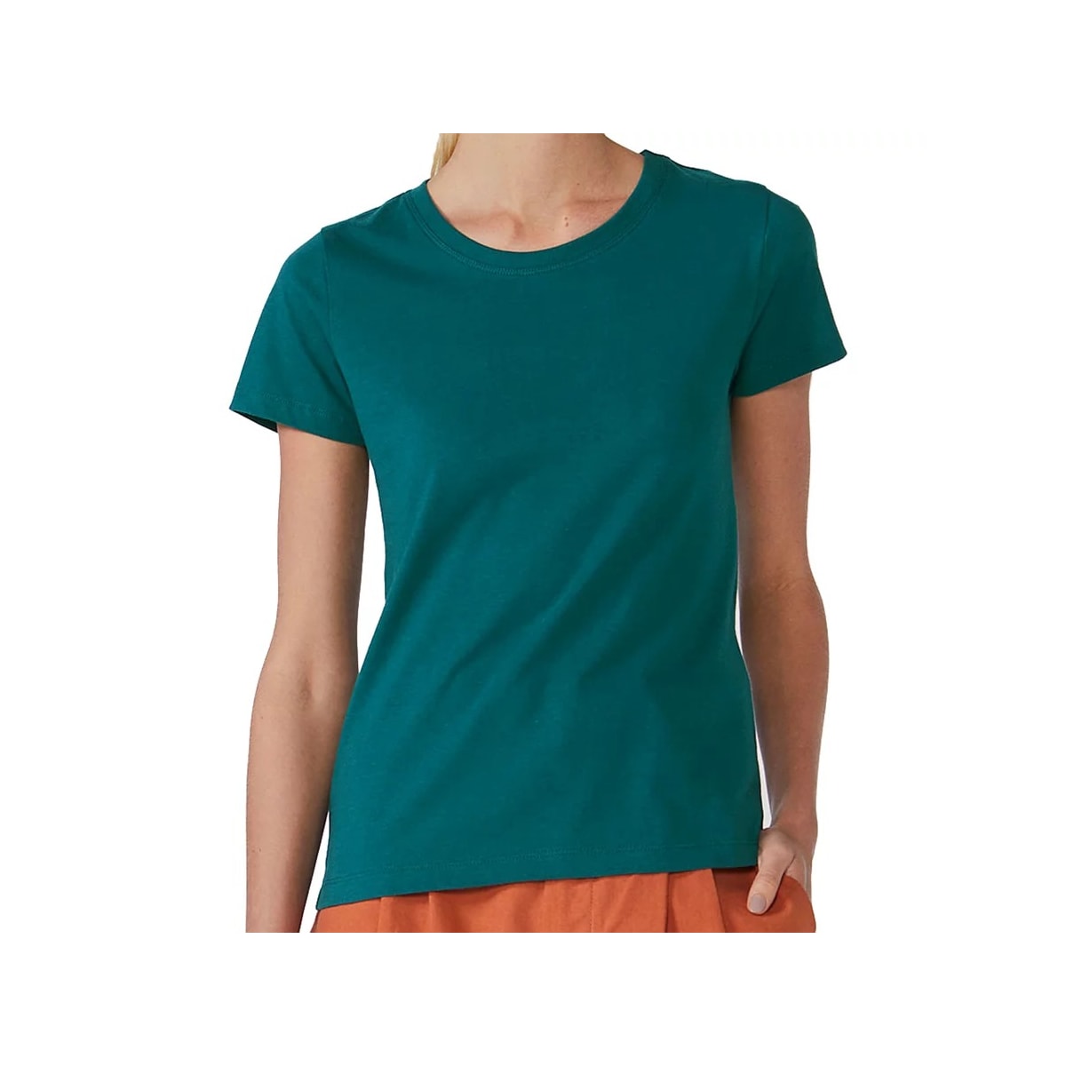 Blusinha Hering Feminina Meia Manga 0241 Verde Amazonia Blusinha Hering Feminina Meia Manga 0241 Verde Amazonia