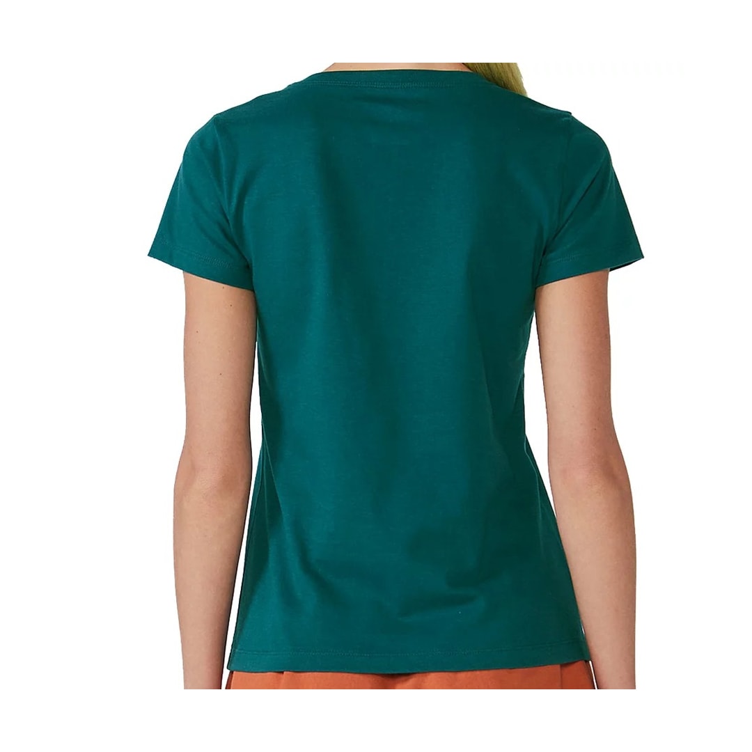 Blusinha Hering Feminina Meia Manga 0241 Verde Amazonia