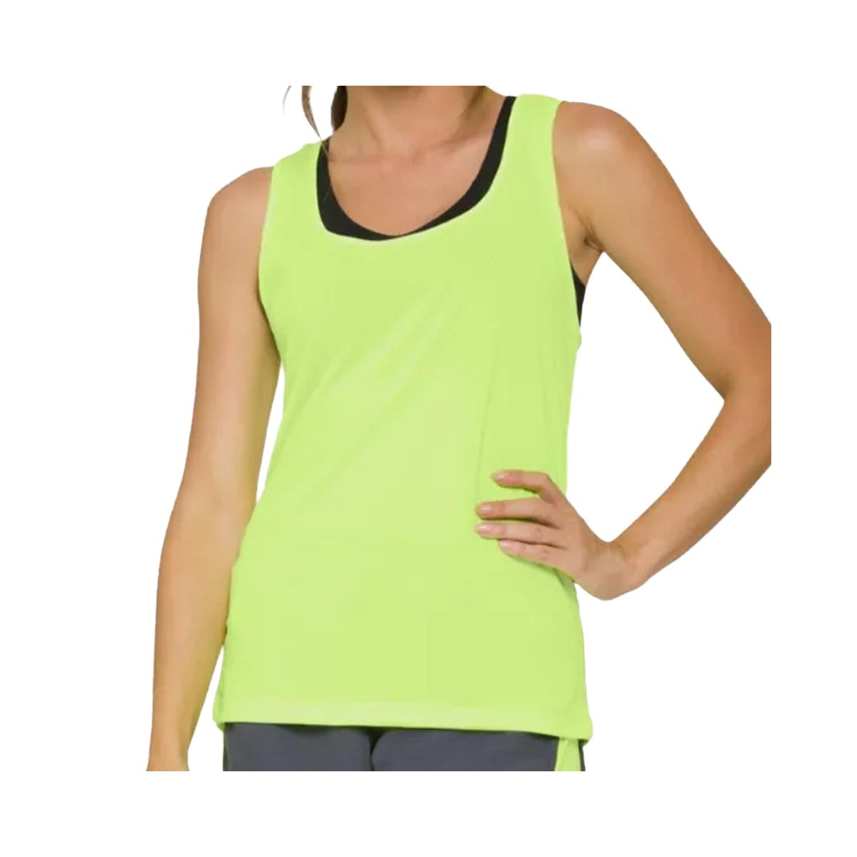 Blusinhas Selene Ginastica 20850 Amarelo Neon Blusinhas Selene Ginastica 20850 Amarelo Neon