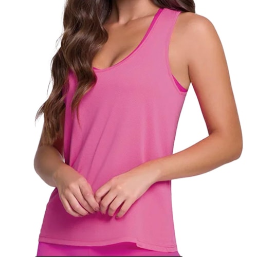 Detalhe - Blusinhas Selene Ginastica 20850 Pink