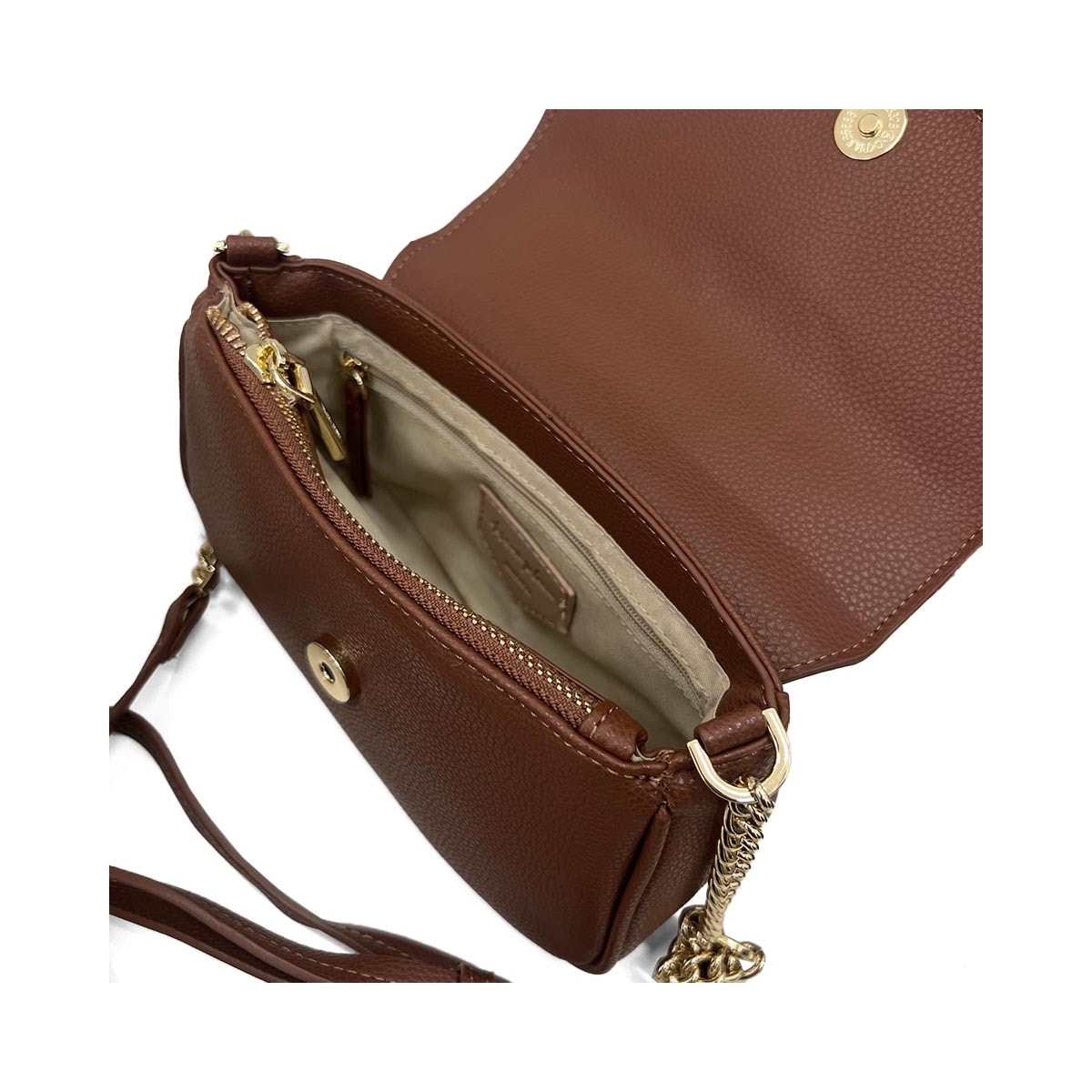 Bolsa Anacapri C50036 0020 Marrom Nocciola Bolsa Anacapri C50036 0020 Marrom Nocciola