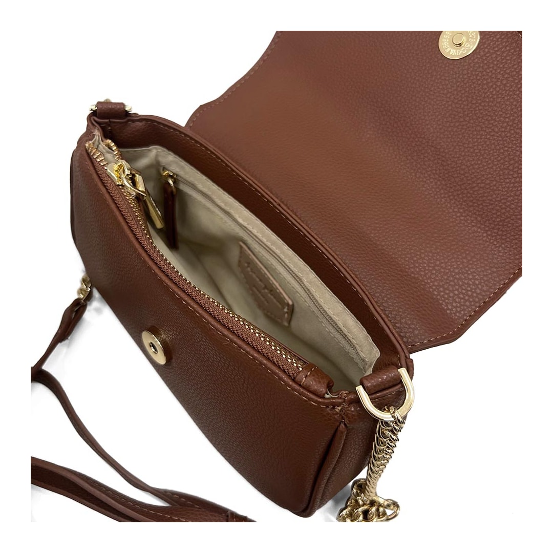 Bolsa Anacapri C50036 0020 Marrom Nocciola Bolsa Anacapri C50036 0020 Marrom Nocciola