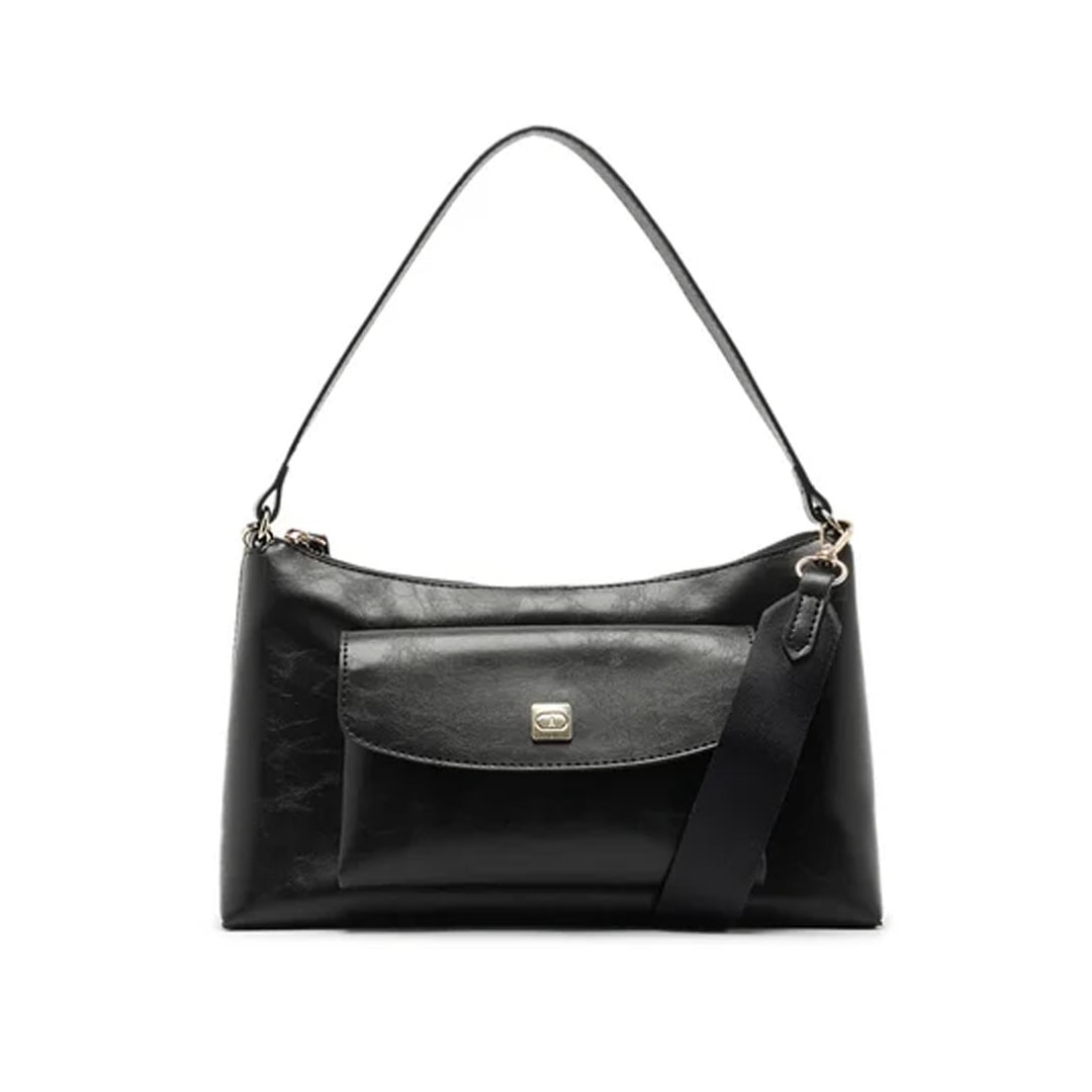 Bolsa Anacapri De Poliuretano C50002 0141 Preto