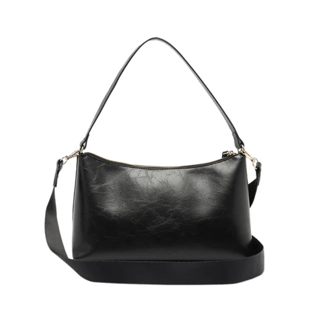 Bolsa Anacapri De Poliuretano C50002 0141 Preto Bolsa Anacapri De Poliuretano C50002 0141 Preto