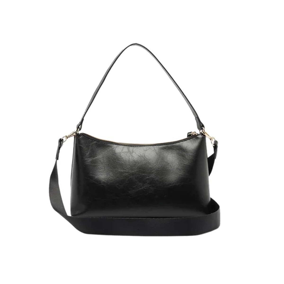Bolsa Anacapri De Poliuretano C50002 0141 Preto Bolsa Anacapri De Poliuretano C50002 0141 Preto