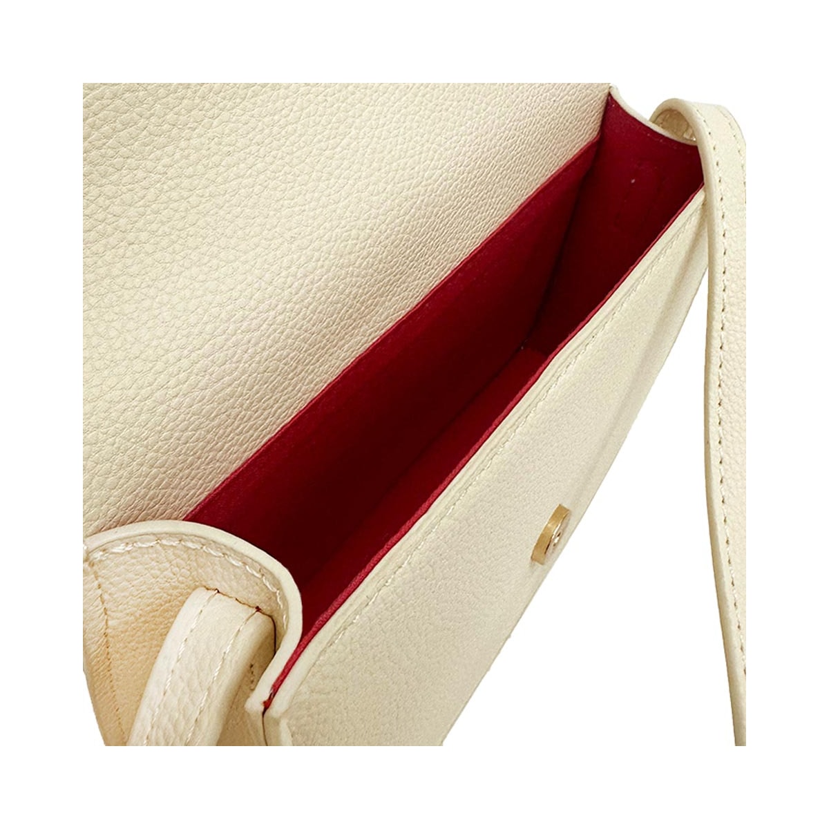 Bolsa Anacapri De Poliuretano Feminina C50036 0028 Creme Bolsa Anacapri De Poliuretano Feminina C50036 0028 Creme