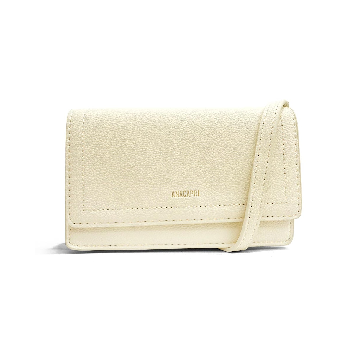 Bolsa Anacapri De Poliuretano Feminina C50036 0028 Creme Bolsa Anacapri De Poliuretano Feminina C50036 0028 Creme