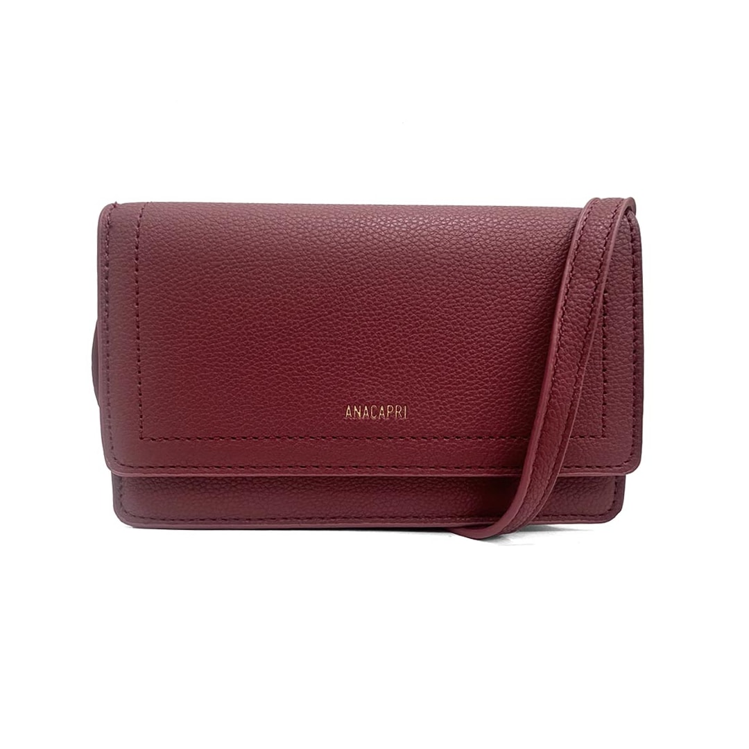 Bolsa Anacapri De Poliuretano Feminina C50036 0028 Marsala
