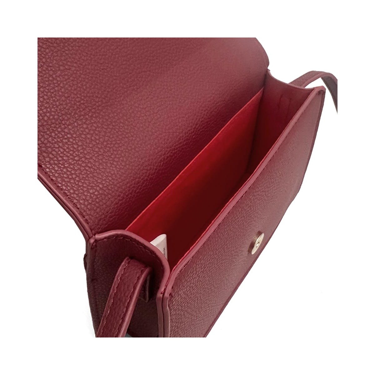 Bolsa Anacapri De Poliuretano Feminina C50036 0028 Marsala Bolsa Anacapri De Poliuretano Feminina C50036 0028 Marsala