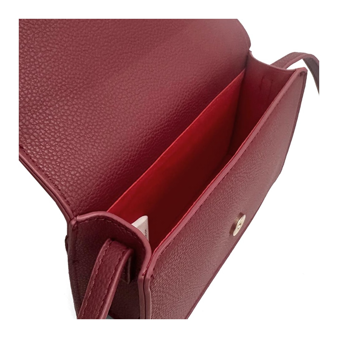 Bolsa Anacapri De Poliuretano Feminina C50036 0028 Marsala Bolsa Anacapri De Poliuretano Feminina C50036 0028 Marsala