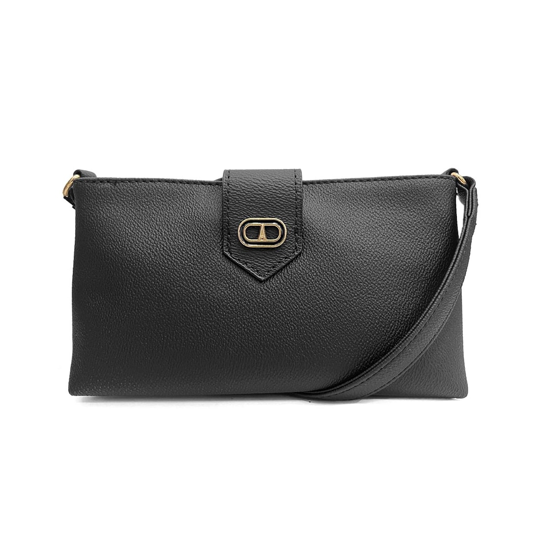 Bolsa Anacapri Feminina De Poliuretano C50001 0149 Preto Bolsa Anacapri Feminina De Poliuretano C50001 0149 Preto