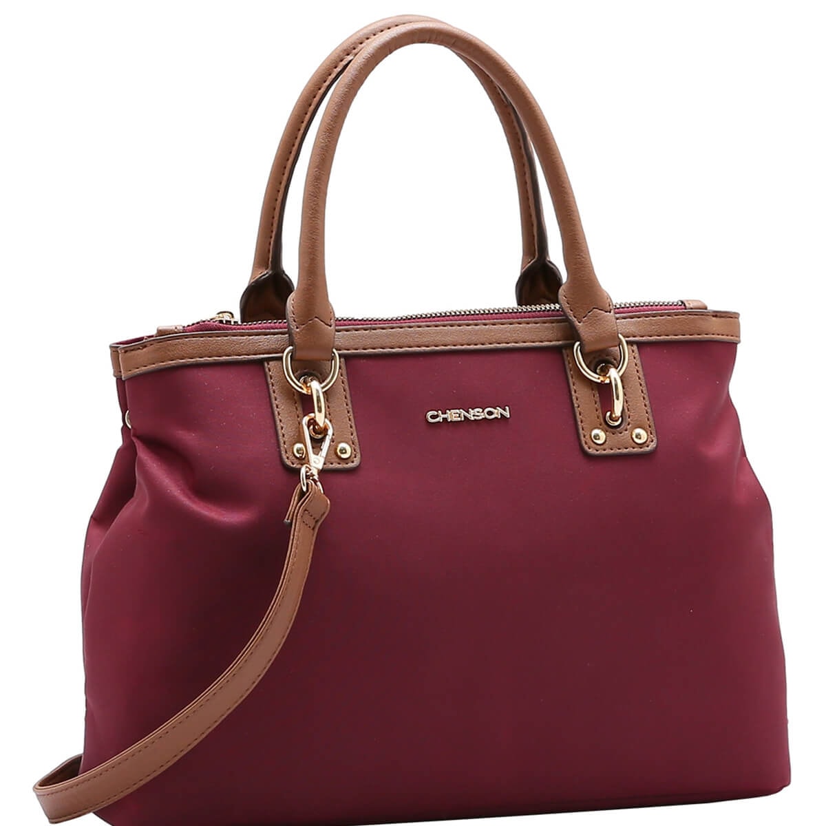 Bolsa Chenson De Poliuretano 3184597 Vinho Bolsa Chenson De Poliuretano 3184597 Vinho