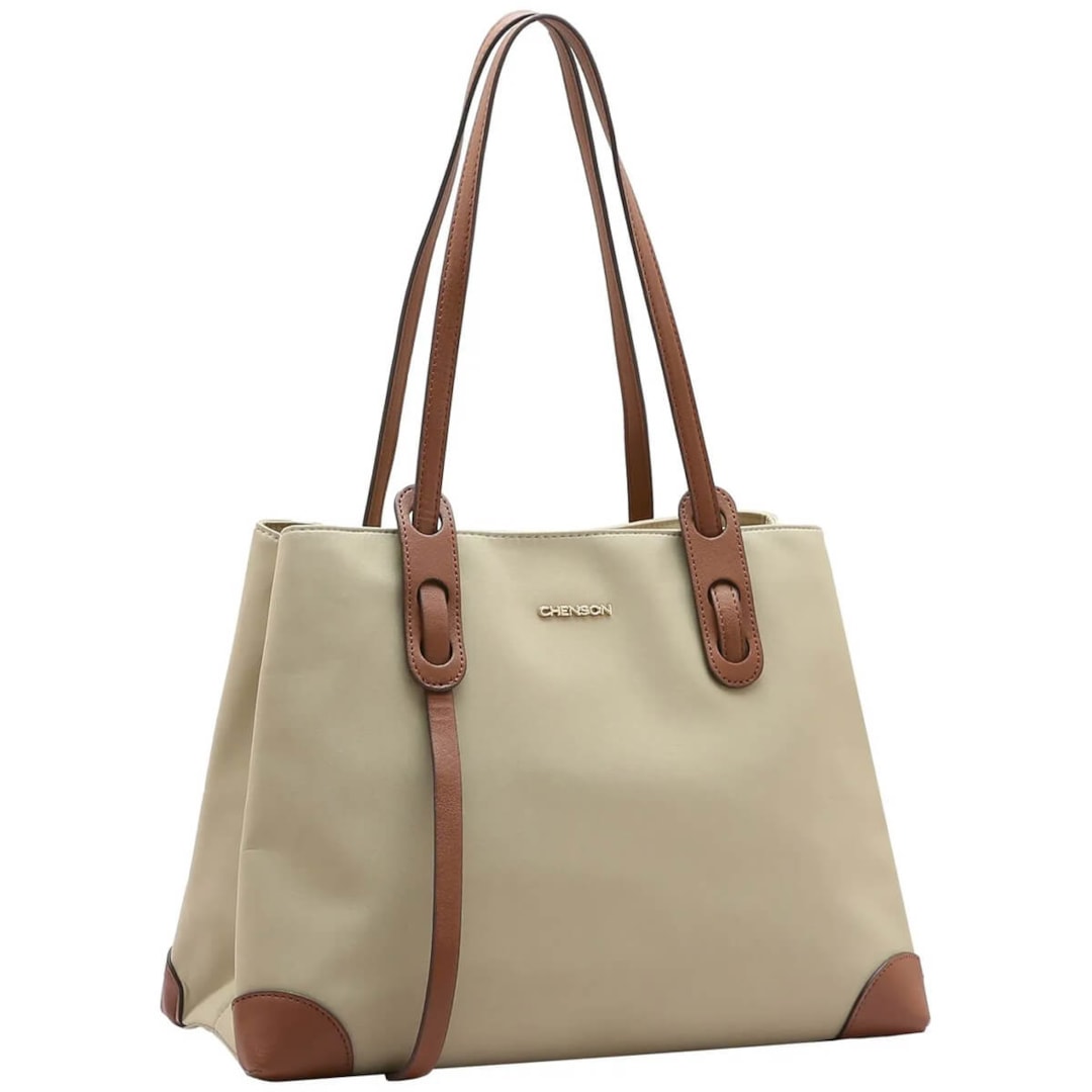 Bolsa Chenson De Poliuretano 3184599 Bege Bolsa Chenson De Poliuretano 3184599 Bege