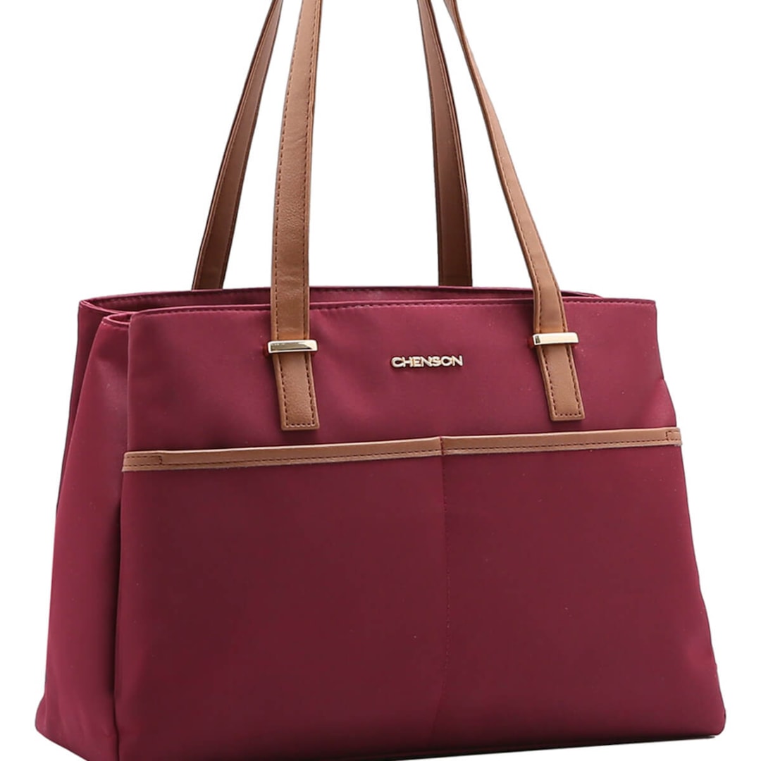 Bolsa Chenson De Poliuretano 3184600 Vinho Bolsa Chenson De Poliuretano 3184600 Vinho