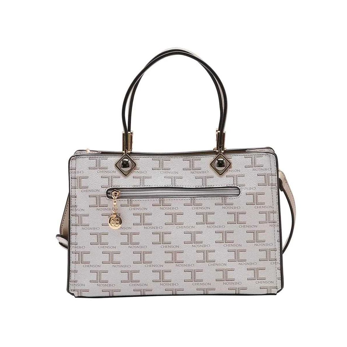 Bolsa Chenson De Poliuretano 3483711 Off White Bolsa Chenson De Poliuretano 3483711 Off White