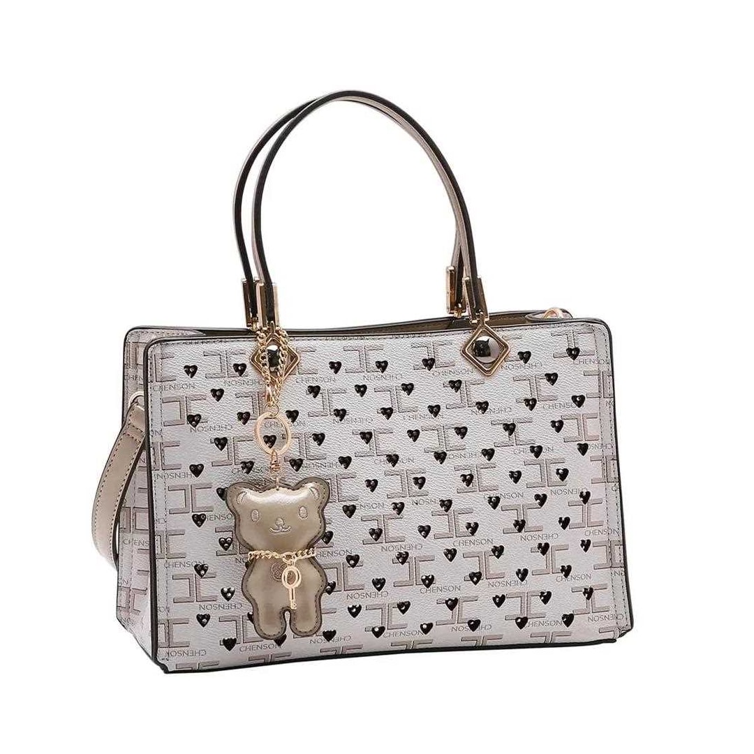 Bolsa Chenson De Poliuretano 3483711 Off White Bolsa Chenson De Poliuretano 3483711 Off White