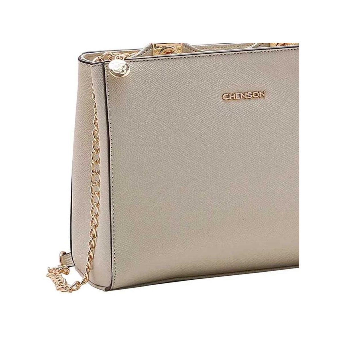 Bolsa Chenson De Poliuretano 3483791 Off White Bolsa Chenson De Poliuretano 3483791 Off White